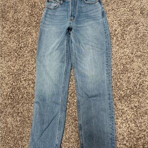 Abercrombie & Fitch Women's Blue Boot Cut Jeans